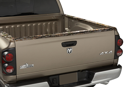 Stampede Rail Topz Smooth Tailgate Protector 02-08 Dodge Ram - Click Image to Close